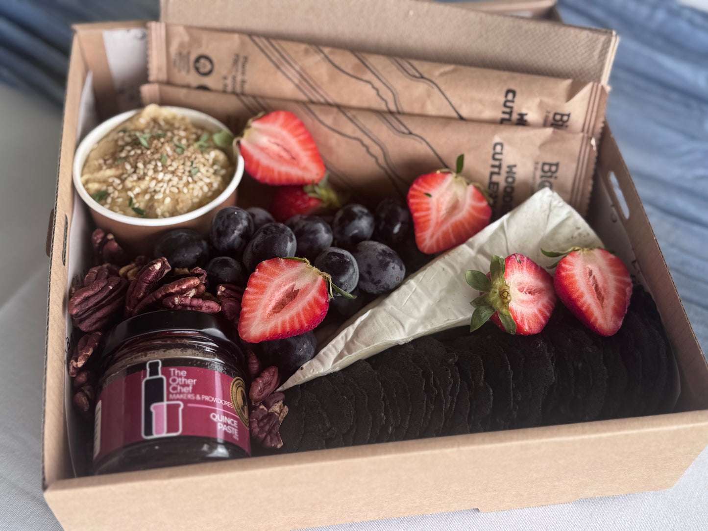 Cheese Board Box for 2