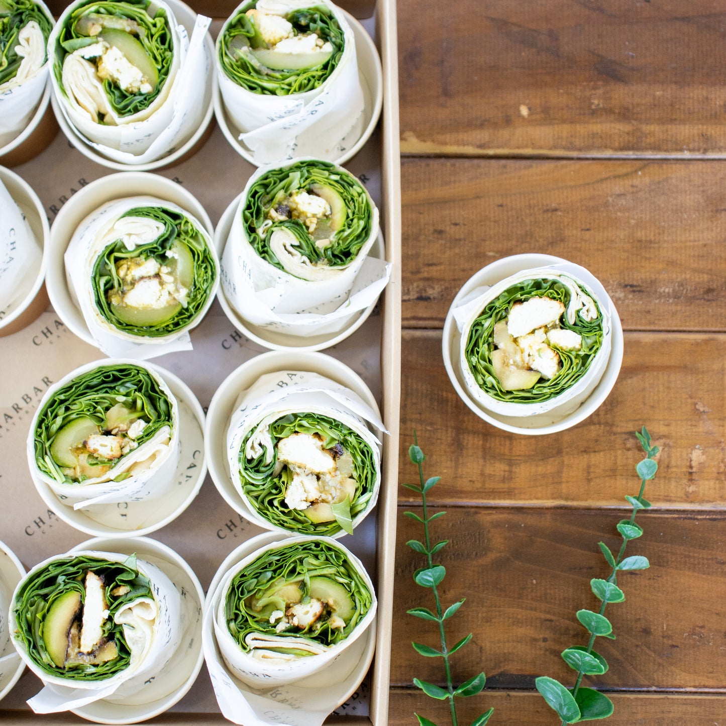 Vegetarian Wrap Box