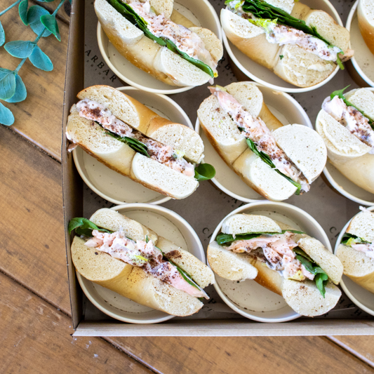 Smoked Salmon Bagels
